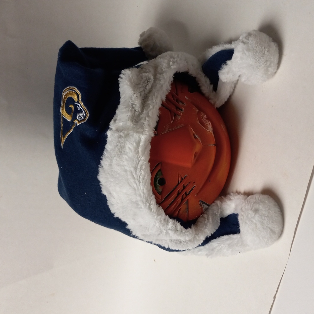 Unisex Rams Flap Hat.